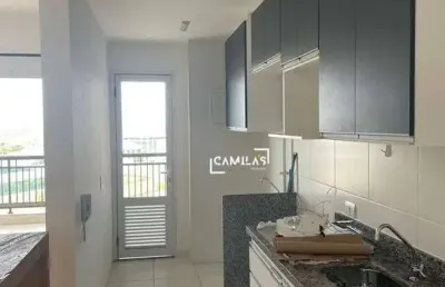 Apartamento com 3 dormitórios para alugar, 86 m² por r$ 4.840/mês - residencial artlife - paulínia/sp