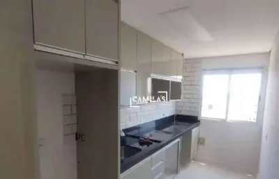 Apartamento com 2 dormitórios à venda, 49 m² por r$ 240.000 - parque bom retiro - paulínia/sp