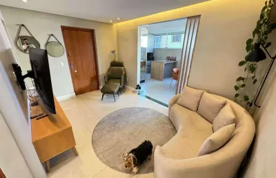 Apartamento com 3 quartos à venda na aiuruoca, 85, fernão dias, belo horizonte por r$ 750.000