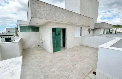 Cobertura para venda em belo horizonte, castelo, 3 dormitórios, 3 banheiros, 2 vagas