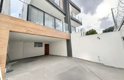Casa geminada para venda em belo horizonte, planalto, 3 dormitórios, 3 banheiros, 4 vagas