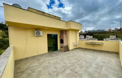 Cobertura para venda em contagem, arvoredo ||, 3 dormitórios, 2 banheiros, 2 vagas