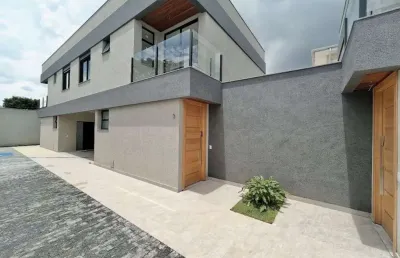 Casa para venda em belo horizonte, trevo, 3 dormitórios, 1 suíte, 2 banheiros, 2 vagas