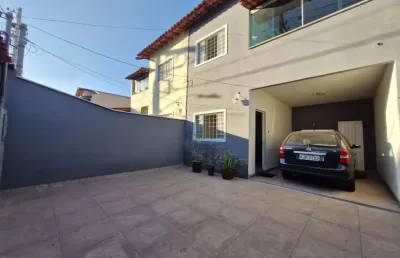 Casa geminada para venda em belo horizonte, santa terezinha, 3 dormitórios, 2 banheiros, 2 vagas