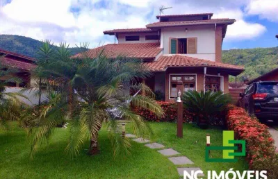 Casa em condomínio fechado com 4 quartos para alugar no Mar Verde, Caraguatatuba 