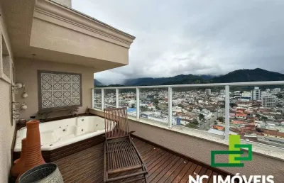 Venda - cobertura alto padrão à venda no jardim primavera em caraguatatuba.
