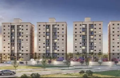 Apartamento para venda em santa bárbara d`oeste, terras de santa bárbara, 3 dormitórios, 1 suíte, 2 banheiros, 1 vaga