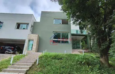 Casa alto padrão para aluguel em condomínio fechado com bosque privativo