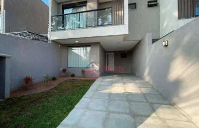 Sobrado triplex em condomínio com 3 quartos à venda no vista alegre