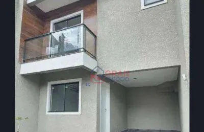 Sobrado à venda em curitiba no sitio cercado - 3 quartos (suíte), garagem 2 carros - 89m