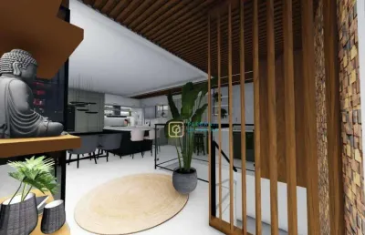 Apartamento com 4 dormitórios à venda na praia do gravatá, em navegantes/sc