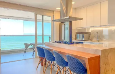 Apartamento com 3 dormitórios à venda, 151 m² por r$ 3.100.000,00 - gravatá - navegantes/sc