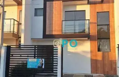 Sobrado com 2 dormitórios para alugar, 94 m² por r$ 3.140,00/mês - gravatá - navegantes/sc