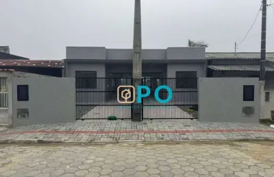 Casa com 2 dormitórios à venda, 53 m² por r$ 355.000,00 - machados - navegantes/sc