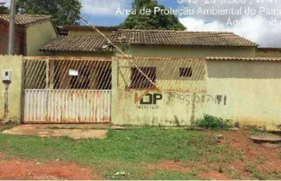 Casa com 3 dormitórios à venda, 69 m² por r$ 83.130,00 - parque da gavea - planaltina/go