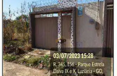 Casa com 2 dormitórios à venda, 92 m² por r$ 98.343 - parque estrela dalva x - luziânia/go