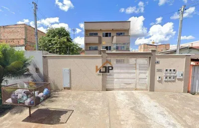 Apartamento com 2 dormitórios à venda, 60 m² por r$ 91.587,60 - jardim do ingá - luziânia/go