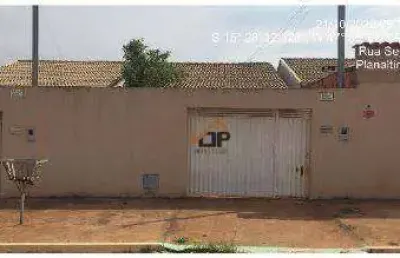 Casa com 2 dormitórios à venda, 70 m² por r$ 84.238 - jardim das paineiras - planaltina/go