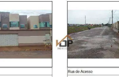 Apartamento com 2 dormitórios à venda, 65 m² por r$ 80.359,00 - setor leste - planaltina/go