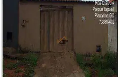 Casa com 2 dormitórios à venda, 64 m² por r$ 80.471 - itapuã i - planaltina/go