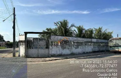Casa com 3 dormitórios à venda, 180 m² por r$ 83.156,29 - centro  - guajará/am