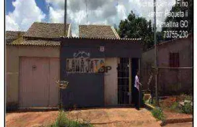 Casa com 2 dormitórios à venda, 89 m² por r$ 85.901,00 - jardim paqueta ii - planaltina/go