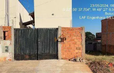 Casa com 1 dormitório à venda, 56 m² por r$ 101.097,23 - jardim monte mor - botucatu/sp