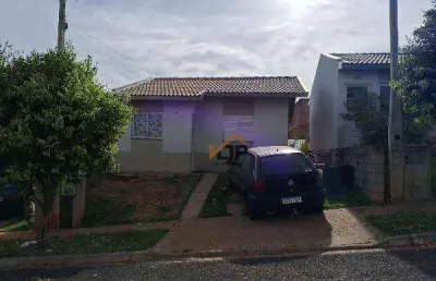 Casa com 2 dormitórios à venda, 45 m² por r$ 108.444 - residencial salvador bassalobre (padre nóbrega) - marília/são paulo
