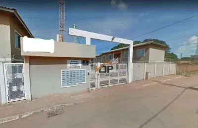 Apartamento com 2 dormitórios à venda, 43 m² por r$ 81.659 - setor de chácaras anhangüera c - valparaíso de goiás/go