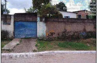 Casa com 2 dormitórios à venda, 124 m² por r$ 163.209 - engenheiro jofre parada - luziânia/go