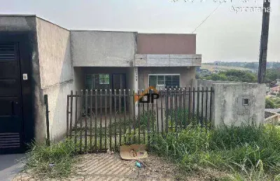 Casa com 2 dormitórios à venda, 120 m² por r$ 126.356 - residencial interlagos - apucarana/pr