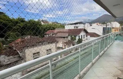 Apartamento com 3 dormitórios à venda, 94 m² por r$ 800.000 - centro- nova friburgo/rj