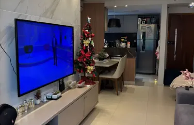 Apartamento mobiliado, no ponto de morar e ser feliz, aproveite essa oferta.