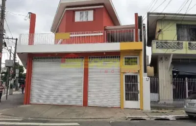 Sobrado comercial para locação, com 250m² por r$ 5.500