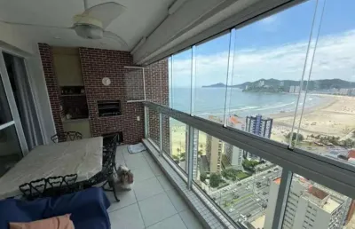 Apartamento de luxo à venda em santos, josé menino, com 3 quartos, 100m²
