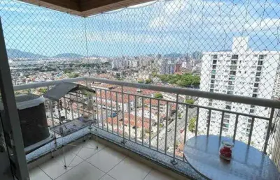 Apartamento com 2 quartos à venda na Rua Santos Dumont, Estuário, Santos