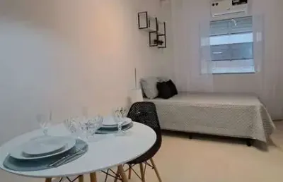 Apartamento com 1 quarto à venda na Rua Bassim Nagib Trabulsi, Ponta da Praia, Santos