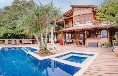 Casa em condomínio fechado com 5 quartos à venda no São Pedro, Ilhabela 