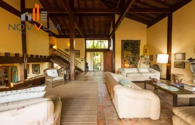 Casa com 4 dormitorios a venda, 576 m2 por r$ 4.100.000,00 - balneario praia do pernambuco - guaruja/sp