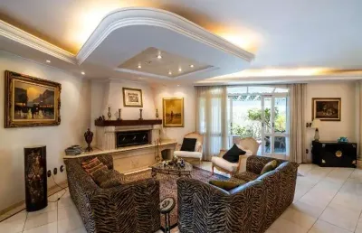 Casa com 4 dormitorios a venda, 1200 m2 por r$ 6.200.000,00 - estancia recreativa san fernando - valinhos/sp