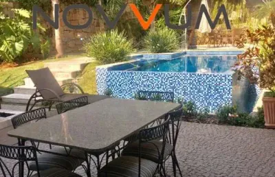 Casa com 3 dormitorios a venda, 520 m2 por r$ 6.000.000,00 - loteamento alphaville - campinas/sp