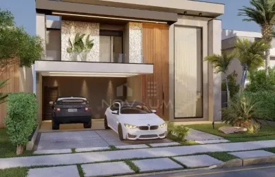 Casa de condominio com 4 quartos, 5 banheiros e 2 vagas de garagem com 250m2, a venda por r$ 2.400.000,00