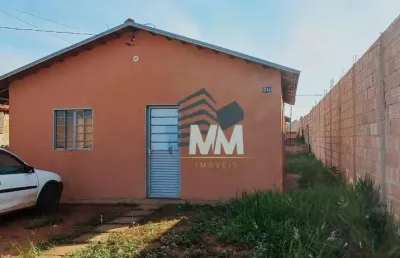 Casa com 2 dormitórios à venda por r$ 110.000,00 - parque dos girassóis - uberaba/mg