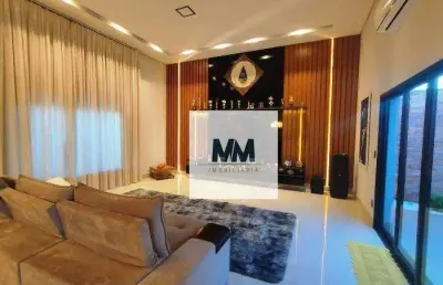 Casa com 4 dormitórios à venda, 300 m² por r$ 2.500.000 - residencial mário de almeida franco - uberaba/mg