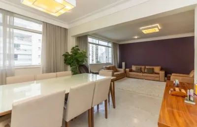 Apartamento tipo para venda em santa cecília com 3 quartos, sendo 1 suíte, 212m²