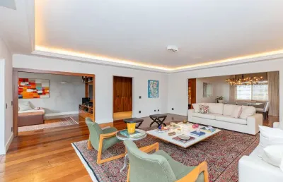 Apartamento tipo para venda em indianópolis com 4 quartos, sendo 3 suítes, 306m²