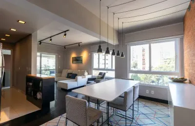 Apartamento tipo para venda em paraíso com 1 quarto, sendo 1 suíte, 88m²