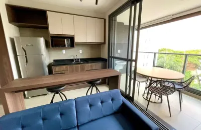 Apartamento tipo para venda em campo belo com 1 quarto, sendo 1 suíte, 46m²
