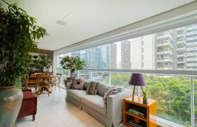 Apartamento tipo para venda em itaim bibi com 4 quartos, sendo 3 suítes, 201m²