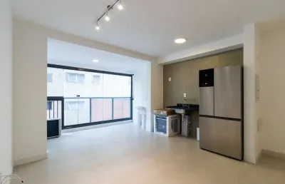 Apartamento tipo para venda em campo belo com 1 quarto, sendo 1 suíte, 46m²